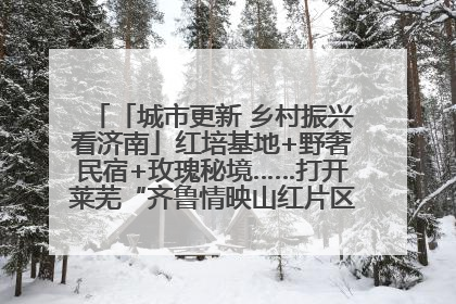 「城市更新 乡村振兴看济南」红培基地+野奢民宿+玫瑰秘境……打开莱芜“齐鲁情映山红片区”的破圈秘籍