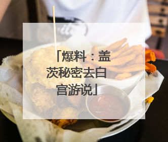 爆料：盖茨秘密去白宫游说