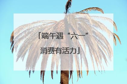 端午遇“六一” 消费有活力