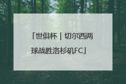 世俱杯｜切尔西两球战胜洛杉矶FC