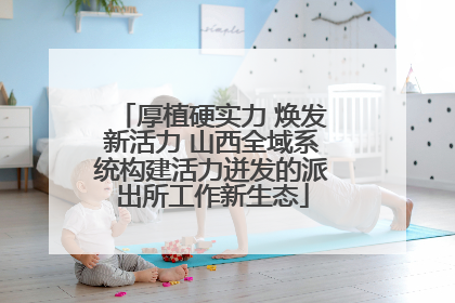 厚植硬实力 焕发新活力 山西全域系统构建活力迸发的派出所工作新生态