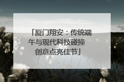 厦门翔安：传统端午与现代科技碰撞 创意点亮佳节