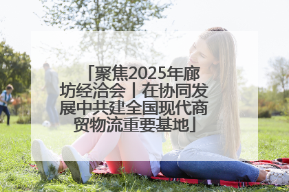 聚焦2025年廊坊经洽会丨在协同发展中共建全国现代商贸物流重要基地