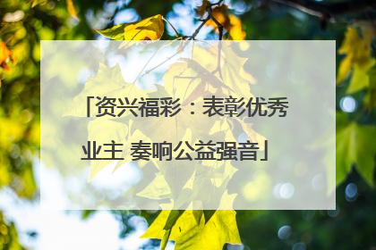 资兴福彩：表彰优秀业主 奏响公益强音