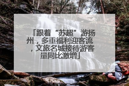 跟着“苏超”游扬州，多重福利迎客流，文旅名城接待游客量同比激增