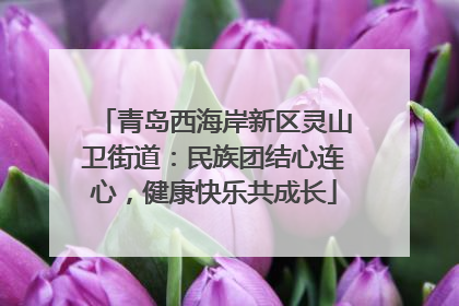青岛西海岸新区灵山卫街道：民族团结心连心，健康快乐共成长
