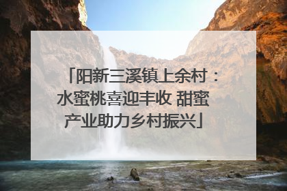 阳新三溪镇上余村：水蜜桃喜迎丰收 甜蜜产业助力乡村振兴