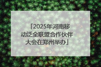2025年河南移动泛全联盟合作伙伴大会在郑州举办