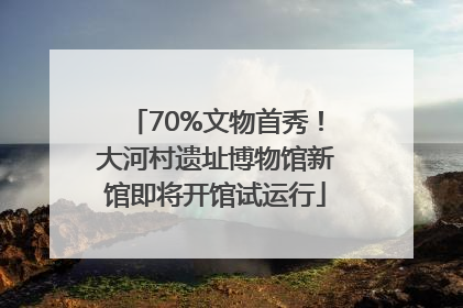 70%文物首秀！大河村遗址博物馆新馆即将开馆试运行